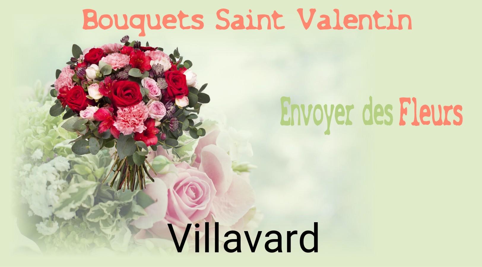 Roses de Saint-Valentin livrées à Villavard